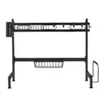 Escurridor Secaplatos Sobre Bacha 2 Niveles Rack Organizador Cubiertero 65cm Nictom EP06 Color Negro