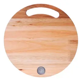 Tabla Redonda Asa 30Cm Bbq Madera