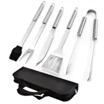 Kit Para Parrilla 5 Piezas Acero inoxidable