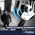 Camara de seguridad Domo inalambrica Midow WIFI con Base HD