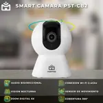 Camara Wi Fi Bot 360 Blanca Vision Nocturna