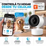 Cámara Wifi Indoor FHD con deteccion de movimiento y audio