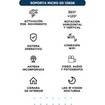 Cámara de Seguridad Gadnic SX9 IP Motorizada WiFi P2P Full Hd Visión Nocturna