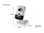 Cámara de Seguridad Ip Wifi Hikvision DS-2CD2423G0-IW 1080p De Interior 2mpx 2,8mm Audio