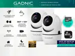 Cámaras de Seguridad Gadnic SX9 x2 IP WiFi P2P Motorizadas Full Hd Visión Nocturna