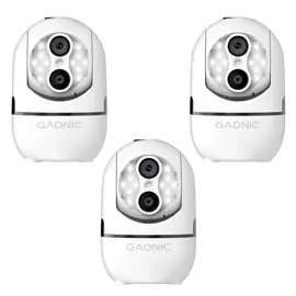 Kit X3 Cámaras De Seguridad  C...
