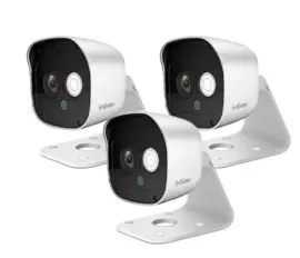 Kit X3 De Cámaras De Seguridad Ip ...