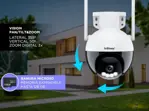 Kit x3 de Cámaras  de Seguridad IP SriHome SH045 2MP Wifi-LAN Vision Nocturna
