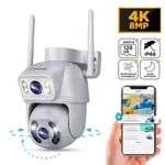 Cámara de Seguridad Gadnic Doble Lente 4k 8MP