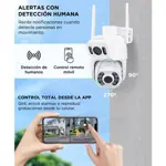 Cámara de Seguridad Gadnic Doble Lente 4k 8MP
