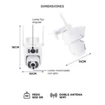Cámara de Seguridad Gadnic Doble Lente 4k 8MP
