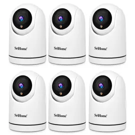 Kit X 6 Cámaras De Seguridad 1080P...
