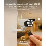 Camara De Seguridad Gadnic CM200W IP WIFI Exteriores HD 1080P