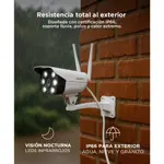 Camara De Seguridad Gadnic CM200W IP WIFI Exteriores HD 1080P