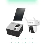 Cámara de Seguridad Solar Gadnic Lente Dual