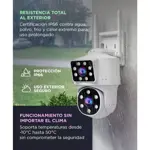 Cámara de seguridad SriHome Lente Dual WiFi Exterior Alerta Movimiento