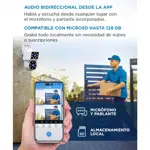 Cámara de seguridad SriHome Lente Dual WiFi Exterior Alerta Movimiento