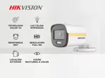 Cámara Seguridad Blanca Hikvision Colorvu Cctv 2mp