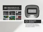 Cámara Seguridad Blanca Hikvision Colorvu Cctv 2mp