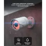 Cámara De Seguridad Gadnic Bullet IP CCTV Hd 720P Visión Nocturna Incluye Cable BNC Video DVR
