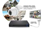 Kit x 4 Cámaras de Seguridad Exterior DVR + Fuente Switching 12v a 10a 1TB
