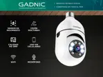 Cámara de Seguridad FULL HD Gadnic Domo Con Visión Nocturna Y Detección de Movimiento