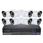 Cámaras de Seguridad x8 + DVR Gadnic SX16 IP Premium Interior / Exterior Visión Nocturna 1Tb