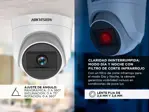 Cámara de Seguridad Cámara de Torreta Fija Domo Hikvision DS-2CE76D0T-EXIPF de 2 MP Interior