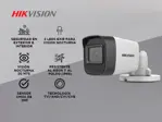 Cámara Bullet 1080p Hikvision Exterior CMOS de 2MP