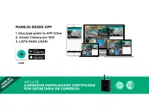 Kit x4 Cámaras de Seguridad Gadnic SX9 IP Motorizada WiFi P2P Full Hd Visión Nocturna