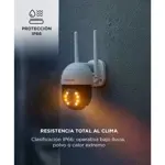 Cámara de Seguridad Gadnic P245F22 Domo 3MP IP66 Wifi Visión Nocturna