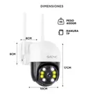 Cámara de Seguridad Gadnic P245F22 Domo 3MP IP66 Wifi Visión Nocturna