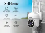 Cámara de Seguridad IP Domo SriHome SH061 Full HD Vision Nocturna