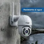 Camara de Seguridad Wifi Exterior Full HD Waggs Blanca