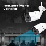 Camara de Seguridad Wifi IP Bullet Interior Exterior IP Vision Nocturna Waggs