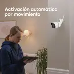 Camara de Seguridad Wifi IP Bullet Interior Exterior IP Vision Nocturna Waggs