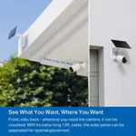 Cámara con batería para exteriores TP-Link SolarCam C402 con panel solar