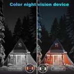 Cámara de seguridad HOSAFE.COM 4G LTE inalámbrica para exteriores con panel solar