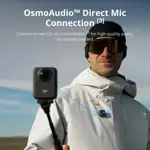 Cámara DJI Osmo 360 Combo para Esquí 8K Sensor de 1 Pulgada 360°
