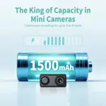 Cámara Xiaomi 4K Mini WiFi con Detección de Movimiento Black-32GB Card