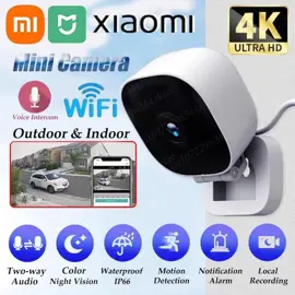 Cámara Seguridad Xiaomi 4K Color Visión Nocturna Y A...