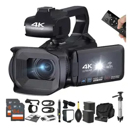 Cámara De Video 4K 64Mp Para Vloggi...