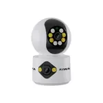 Cámara de Seguridad Interior Aiwa 2MP FHD Doble Lente Rotativa Wi-Fi