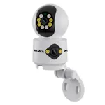 Cámara de Seguridad Interior Aiwa 2MP FHD Doble Lente Rotativa Wi-Fi