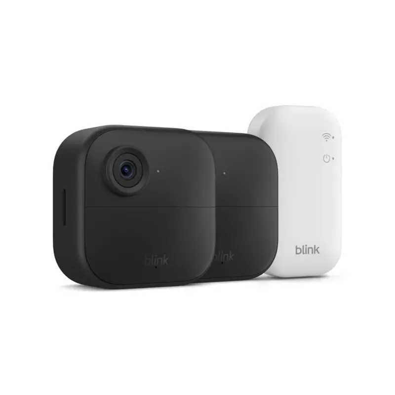 Cámara de Seguridad Inalámbrica Blink Outdoor 4 HD 1080p Sistema de 2 Cámaras con Sync Module Core