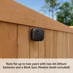 Cámara de Seguridad Inalámbrica Inteligente Blink Outdoor 4 HD 1080p con Sync Module Core