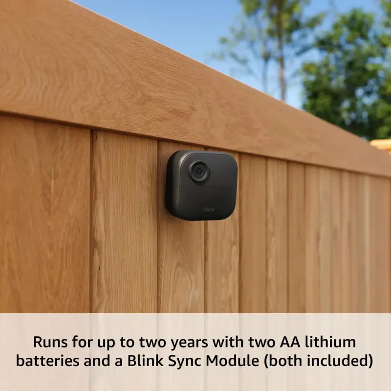 Cámara de Seguridad Inalámbrica Inteligente Blink Outdoor 4 HD 1080p con Sync Module Core