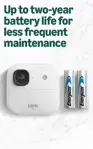 Cámara De Seguridad Blink Outdoor 2K+ BSM00600U Sistema De 3 Cámaras Blanco
