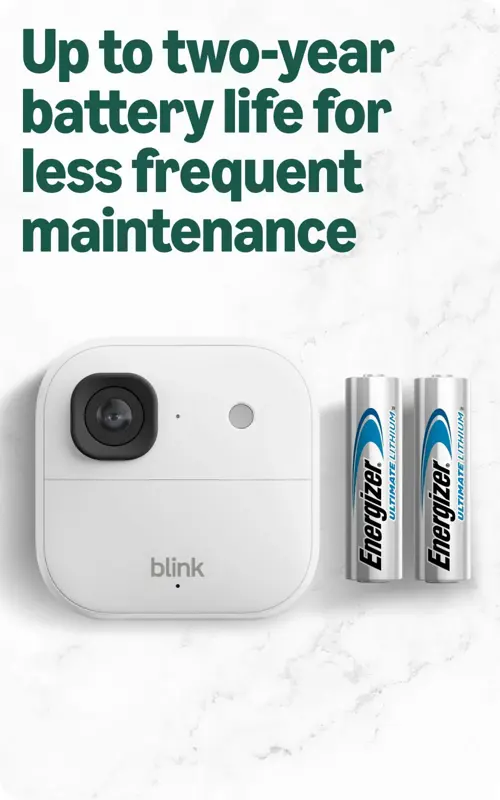 Cámara De Seguridad Blink Outdoor 2K+ BSM00600U Sistema De 3 Cámaras Blanco