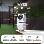 Cámara Seguridad Interior/Exterior WYZE Cam Pan v4 4K 360°